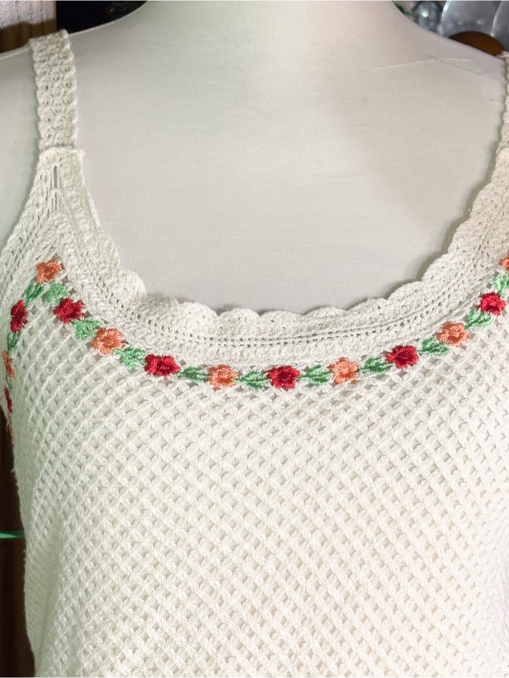 LC Lauren Conrad Ivory Waffle-Knit maxi dress xl - Picture 6 of 15